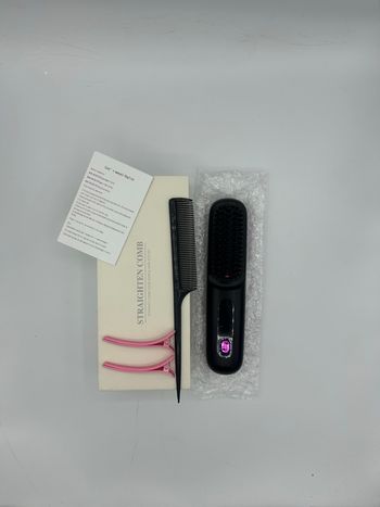 Brosse Lissante Sans Fil Rechargeable