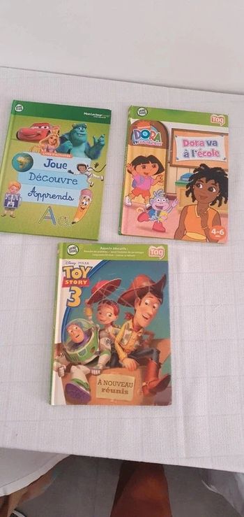 3 livres Leap Frog Tag