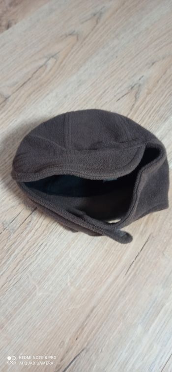 Bonnet casquette marron