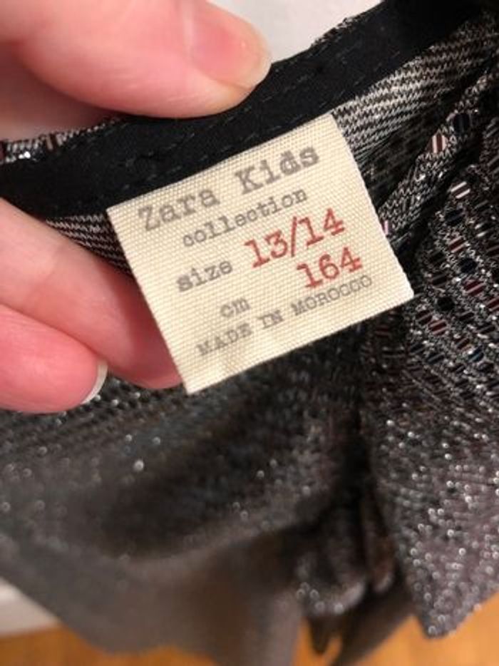 Robe de fêtes Zara - Taille 14 Ans - photo numéro 3