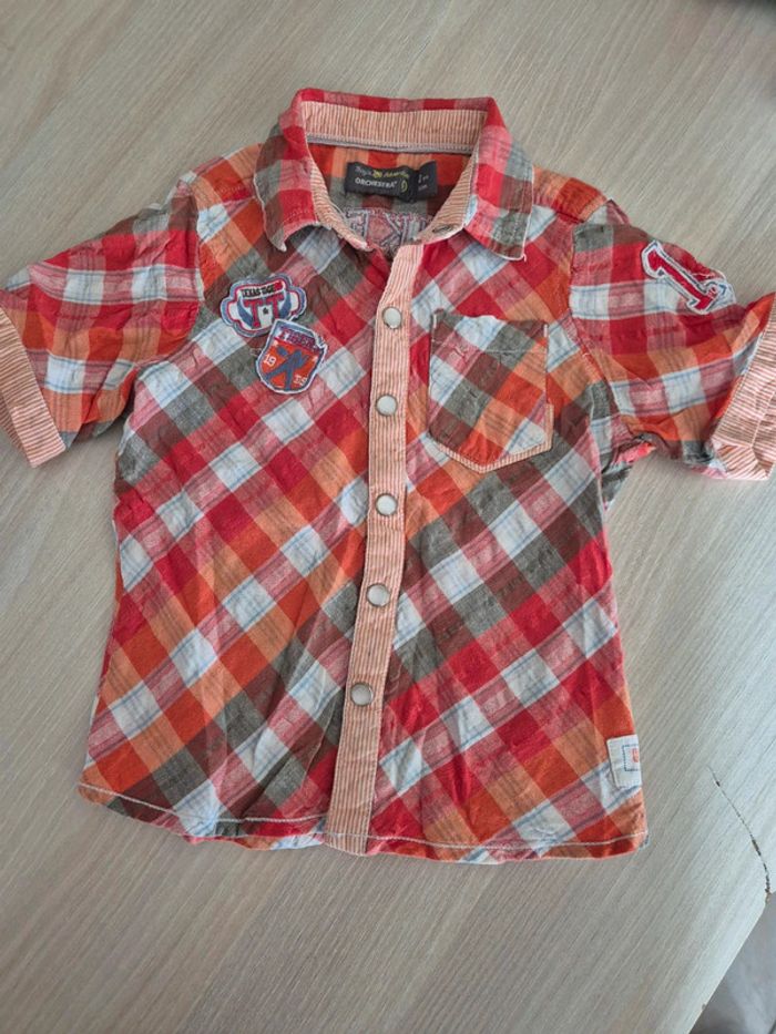 Chemise manches courtes