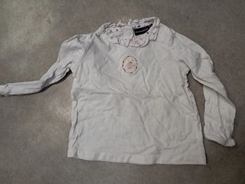 haut tee shirt manches longues fille 2 ans sergent major