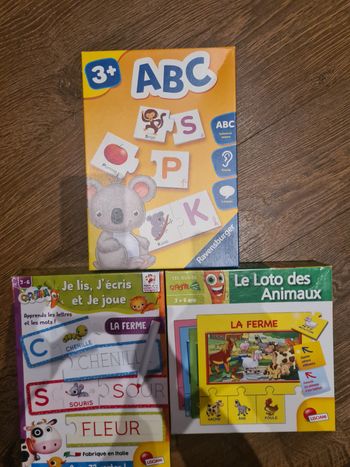 Lot de 3 jeux