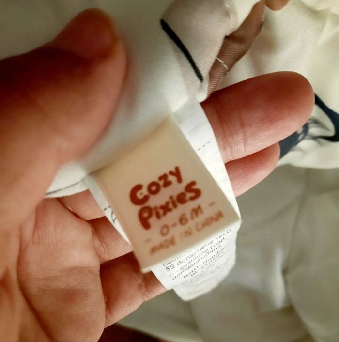 Sac de couchage / de sortie cozy pixies 0-6 mois - photo numéro 4