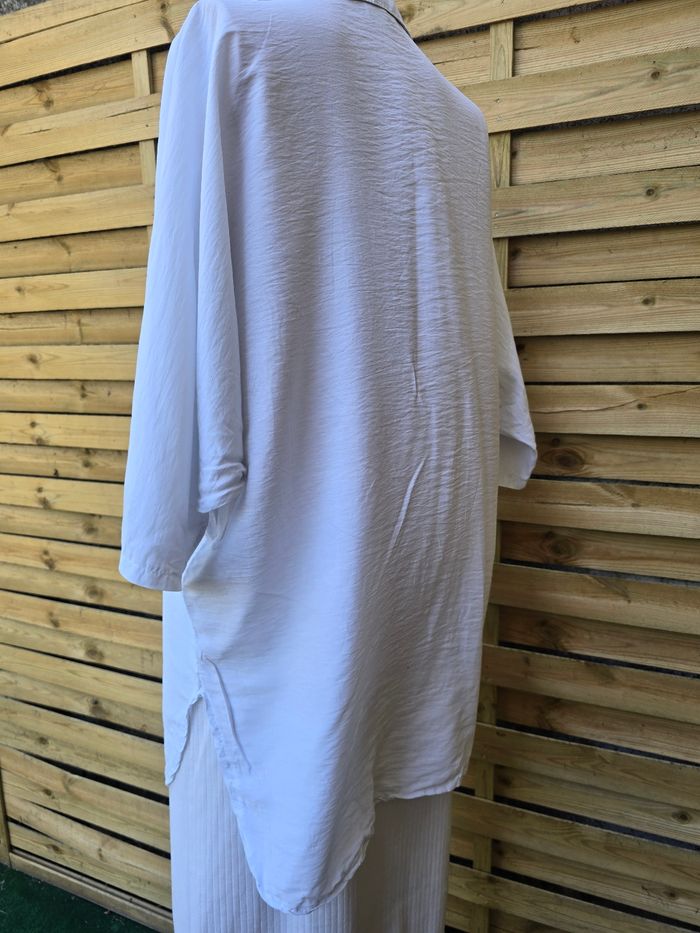 Blouse Manches chauve-souris 🍒fabriqué en France Vintage🍒taille unique voir mesures descriptif - photo numéro 5