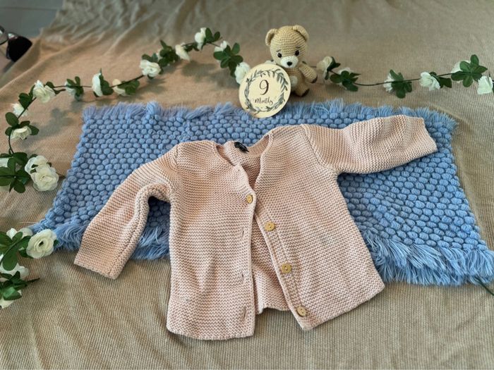 Gilet kiabi 9mois fille