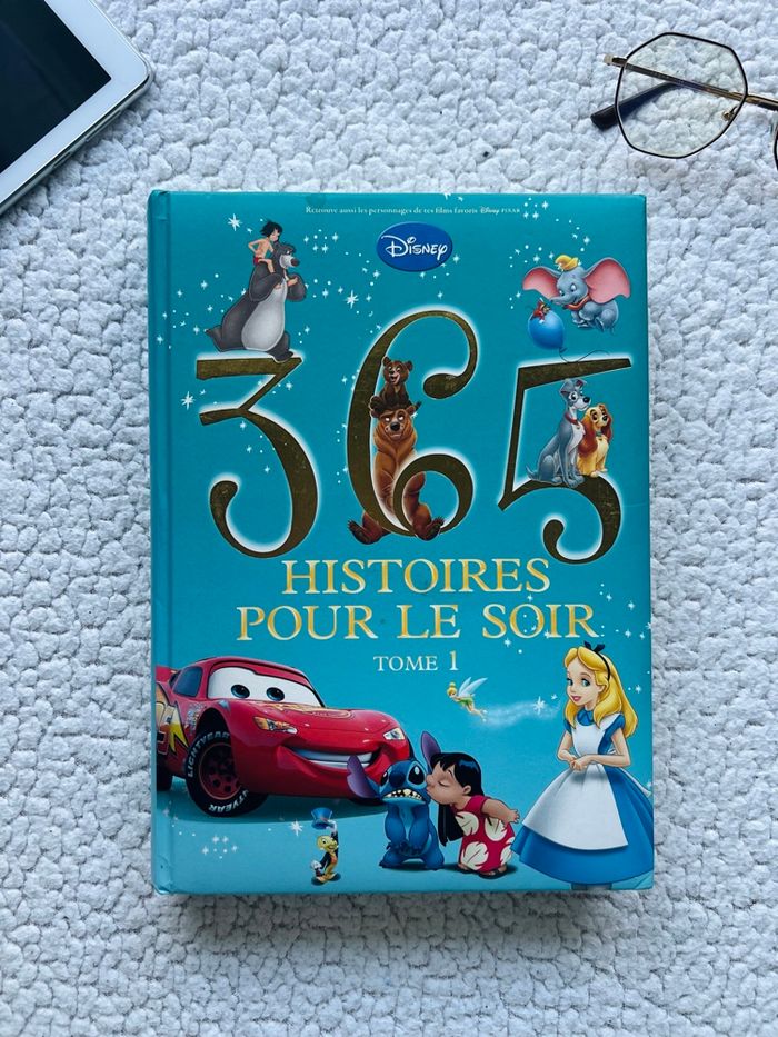 365 Histoires pour le soir Tome 1 Disney