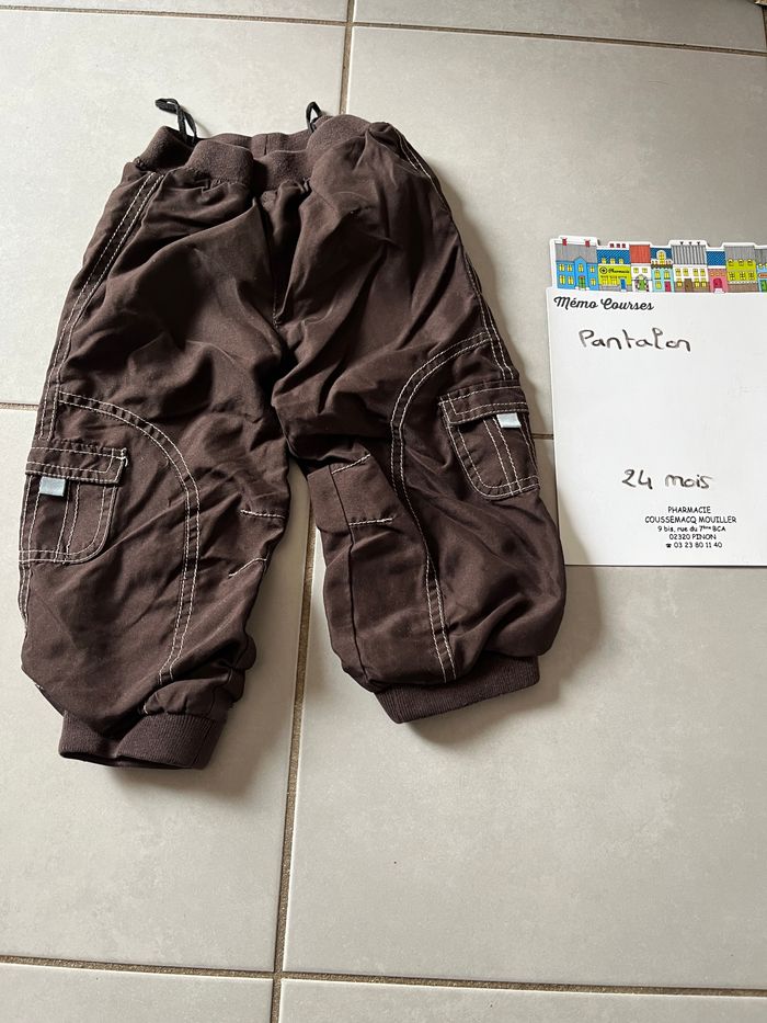 Pantalon garçon 24 mois