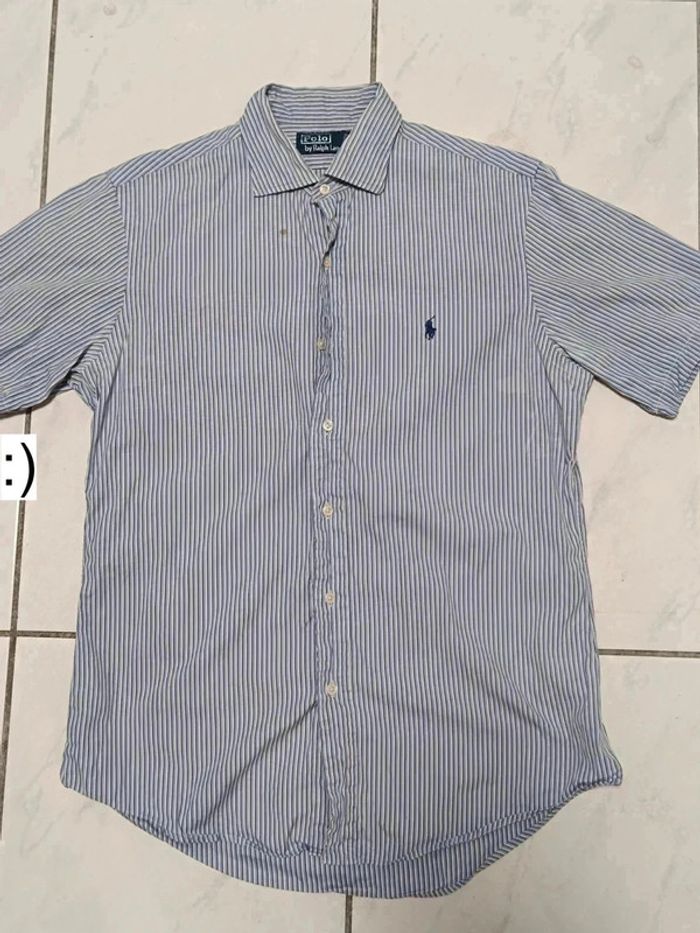 Chemise rayée Ralph Lauren – Taille M - photo numéro 9