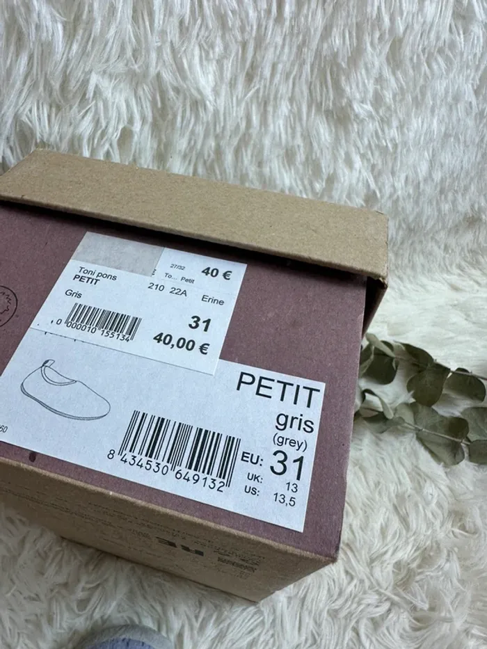 Paire de chaussons Petit prince Toni Pons taille 31 - photo numéro 8
