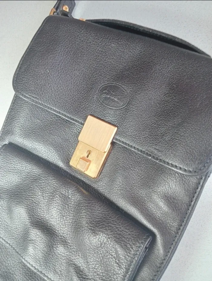 Sac à bandouliere Longchamp vintage - photo numéro 7