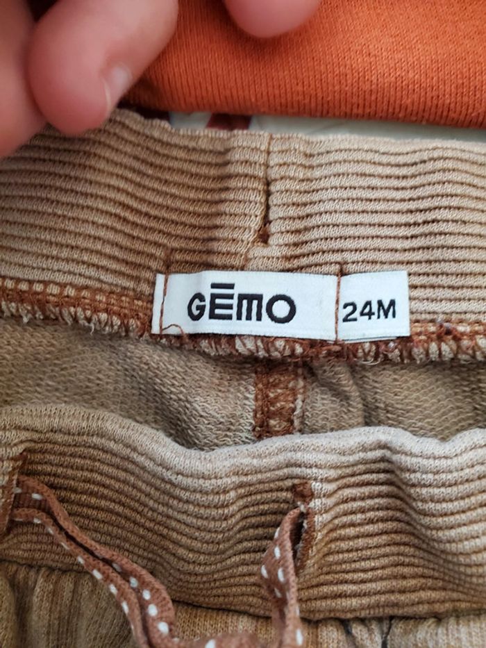 Ensemble gemo 24 mois 86cm pull jogging - photo numéro 2