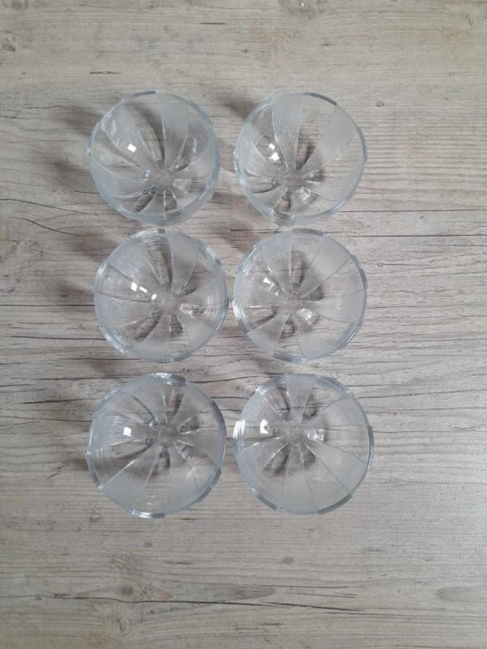 Lot de 6 ramequins neuf vintage