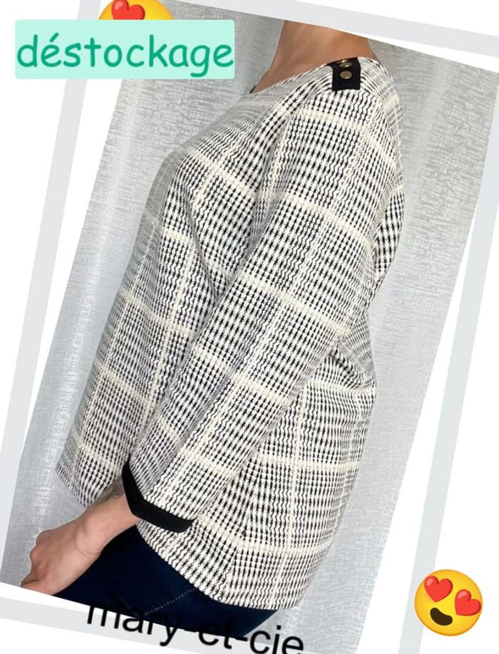 Haut manches 3/4 gdm taille XL - photo numéro 3
