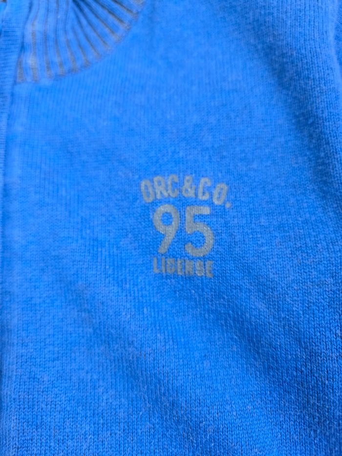 Gilet Zippé Bleu orchestra 8 ans (128 cm) - 100% Coton - photo numéro 3