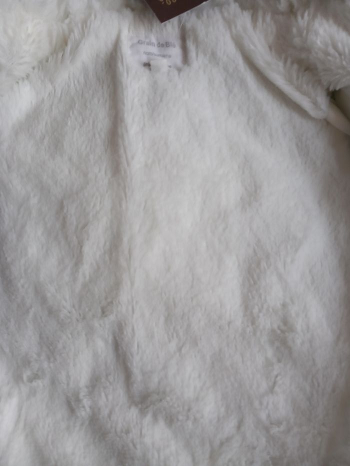 Veste grain de blé taille 6M 67cm - photo numéro 5