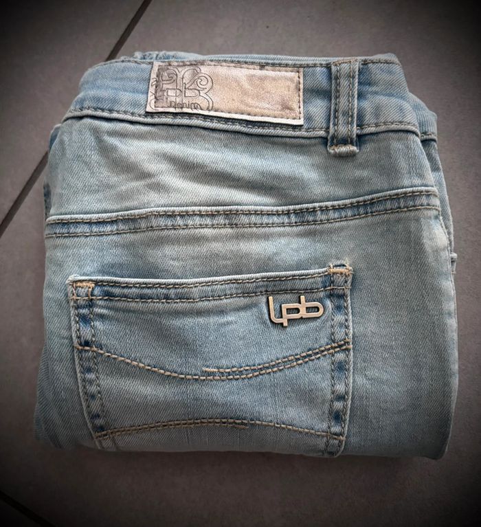 Robe bustier en jean marque LPB taille s / 36 - photo numéro 20