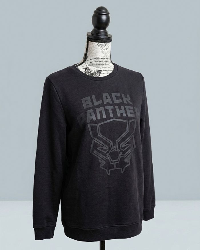 🌸Sweat Black Panther Marvel 14-15 ans ou XS🌸 - photo numéro 1