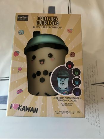 Veilleuse bubble tea collection kawaii neuve !