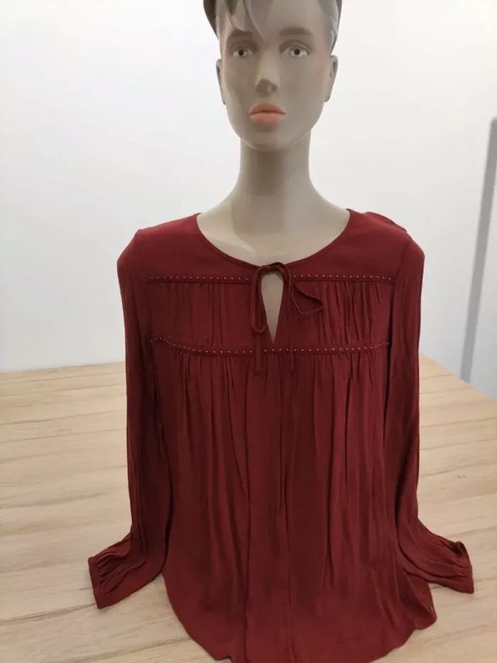 Blouse manches longues