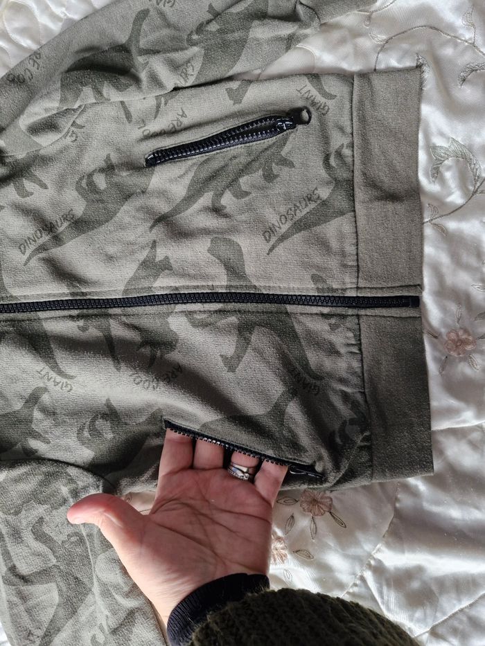 Très belle veste à capuche dinosaures - photo numéro 3