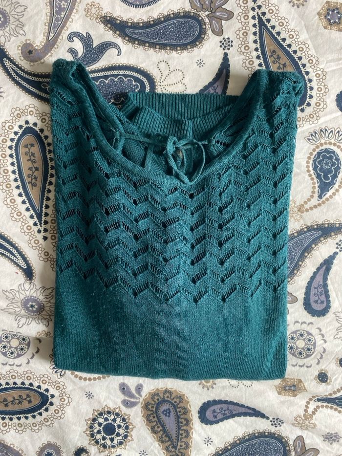 Pull émeraude - photo numéro 4