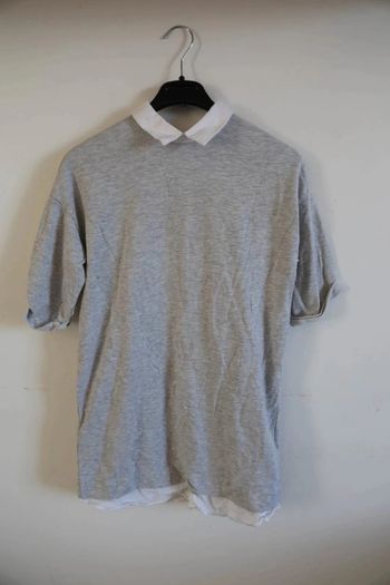 C55 robe gris bershka XS