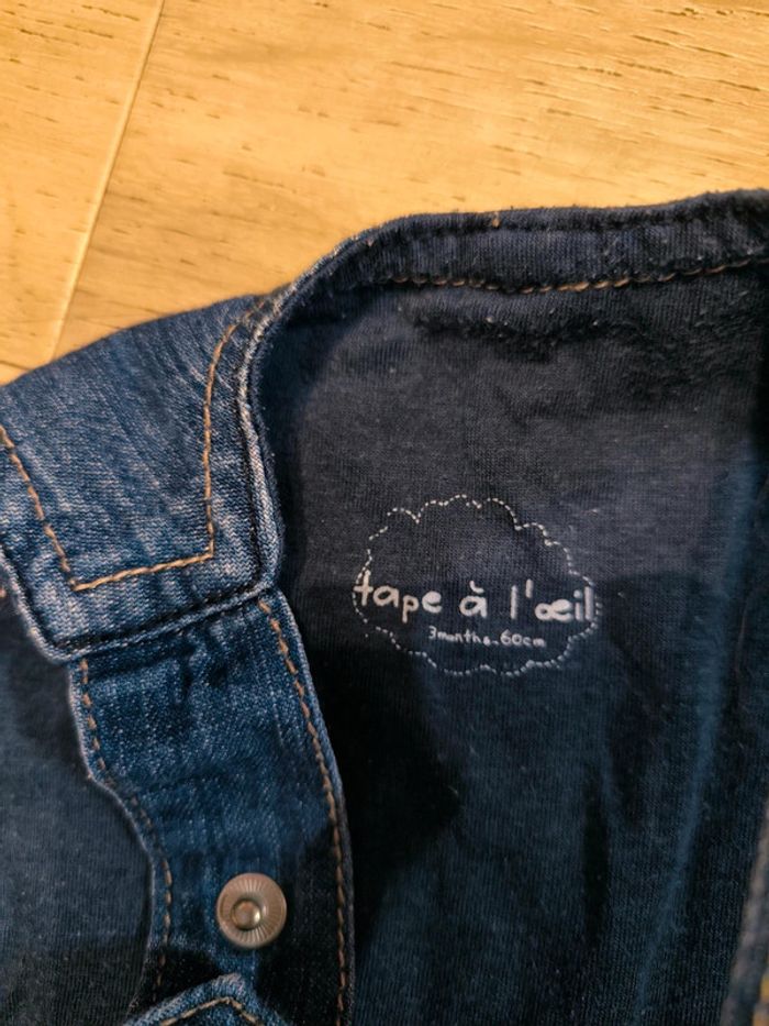 Salopette tape à l'oeil 3 mois - photo numéro 3