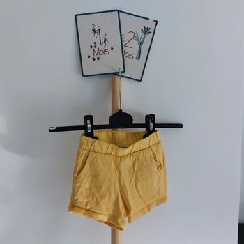 Short jaune H&M 9-12 mois