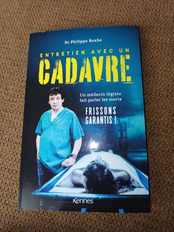 Entretien avec un cadavre par le Dr Philippe Boxho