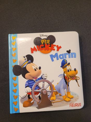 Livre p'tit mickey marin fleurus