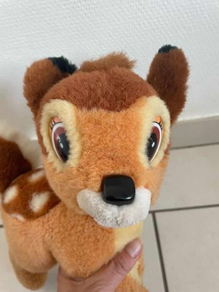 Peluche vintage disney bambi - photo numéro 3