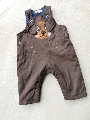 Salopette ourson 6 mois