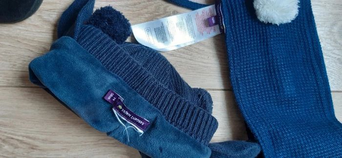 Bonnet + écharpe sergent major taille 50 cm état neuf - photo numéro 5