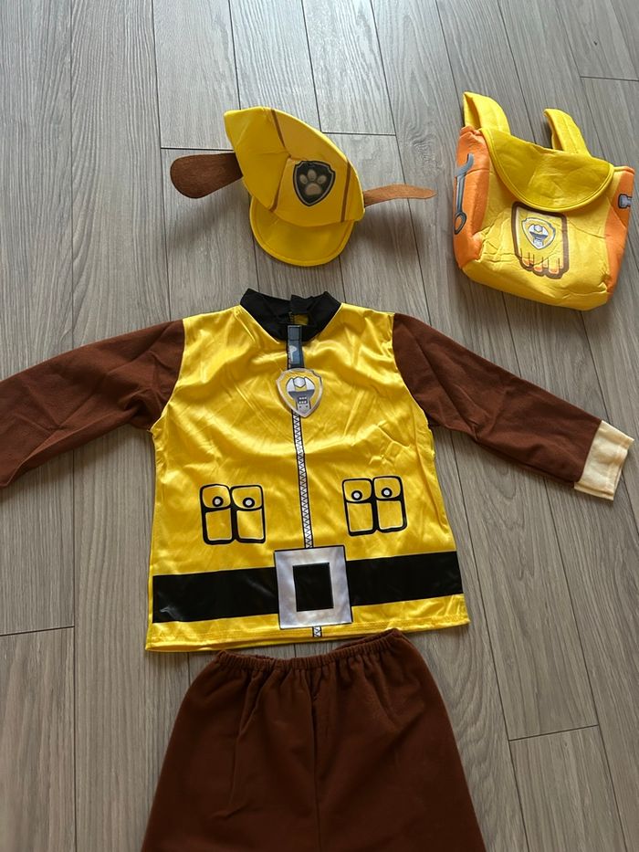 Déguisement Pat’Patrouille Rubble 5 ans – Neuf emballé - photo numéro 2