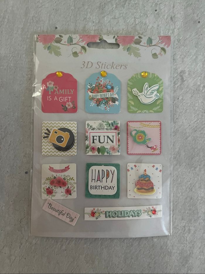 Stickers 3D
