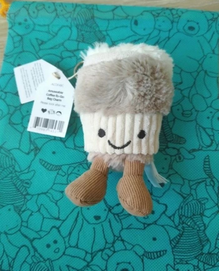 Jellycat Amuseables - Coffee to go, Café, Cappuccino