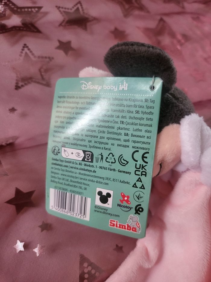 Doudou Minnie ( fiancée Mickey) - photo numéro 4