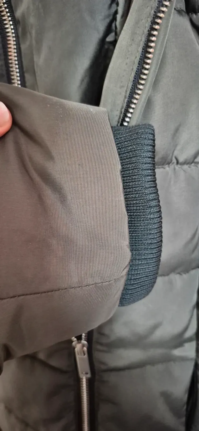 Manteau doudoune hiver kaki Cache Cache 42 - photo numéro 5