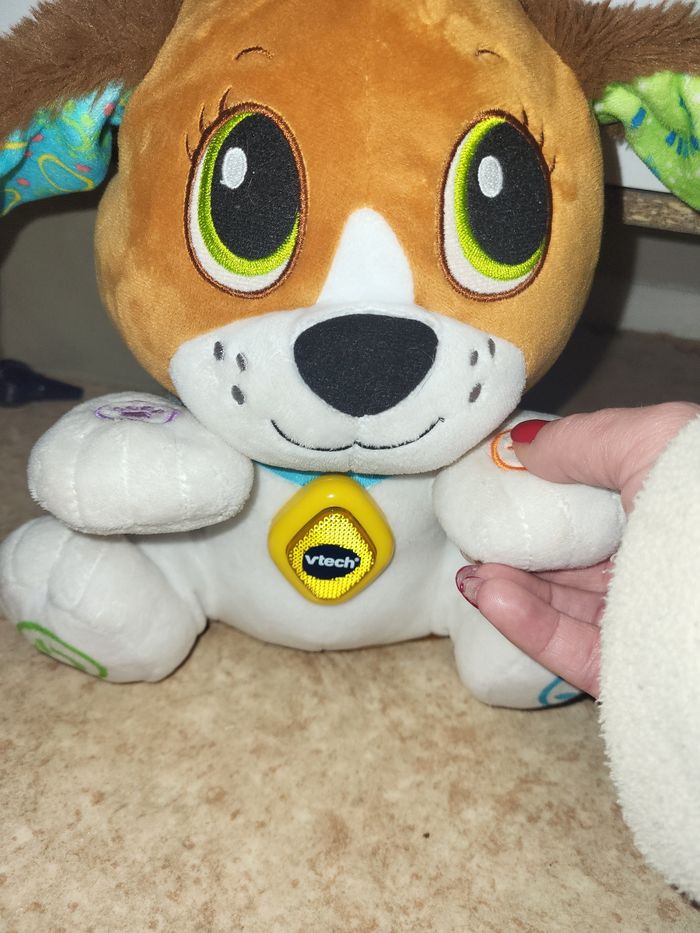 Peluche interactif vtech  comme neuve - photo numéro 2