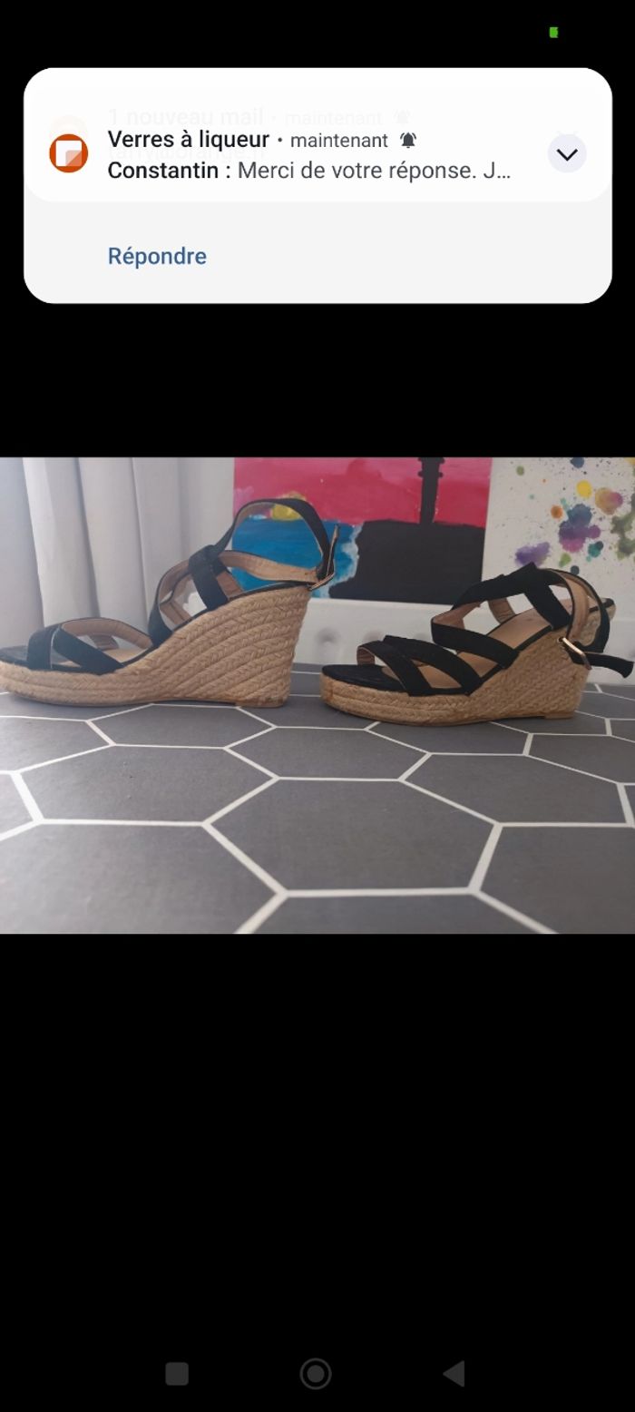 Sandales compensées - photo numéro 4