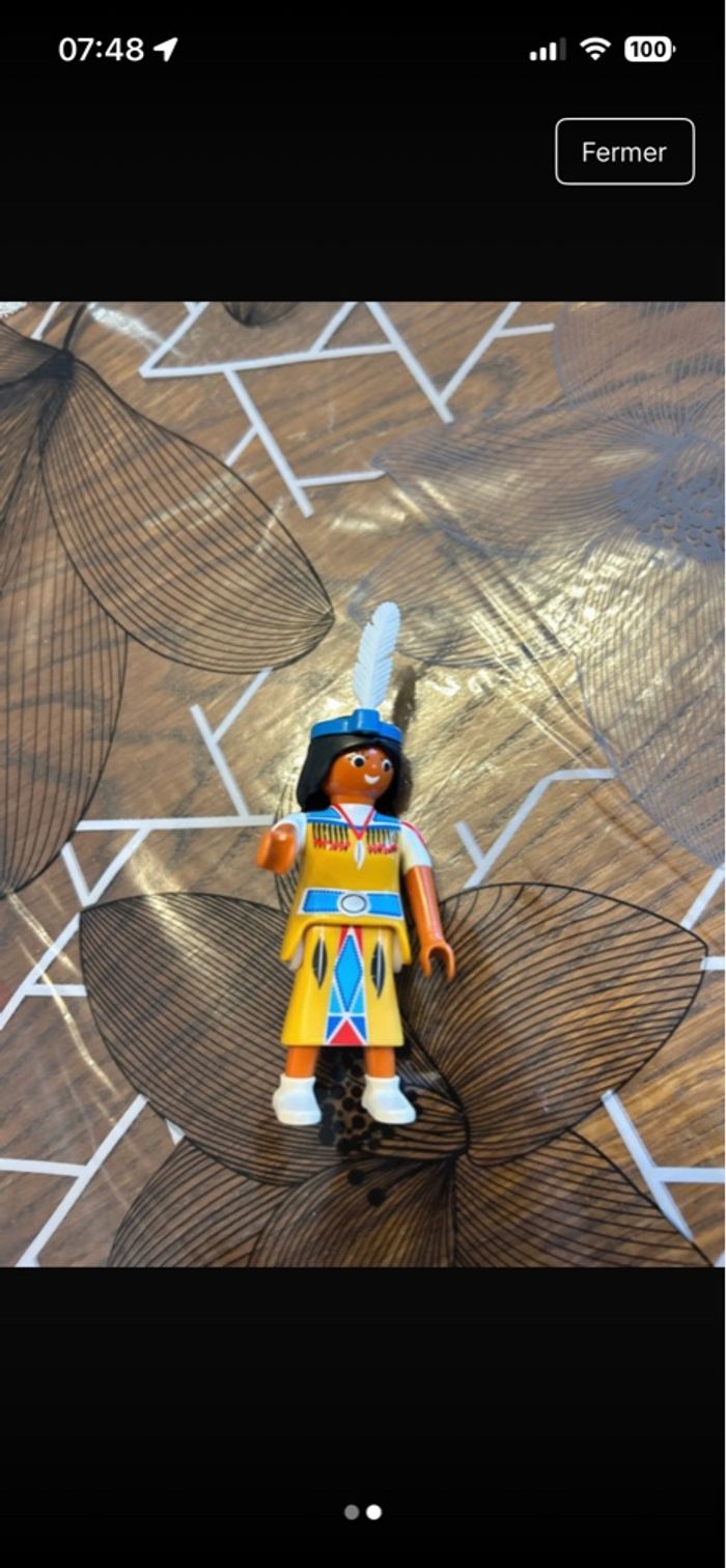 Playmobil indienne - photo numéro 2