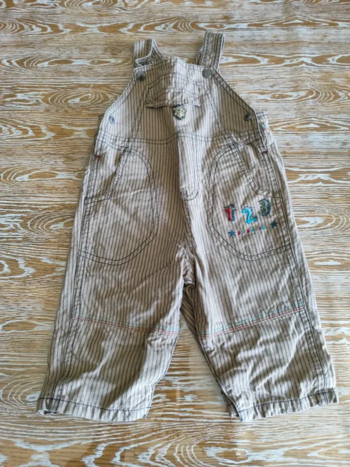 🍁 lot de 3 salopettes taille 6 Mois 🍁 - photo numéro 9