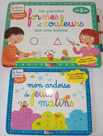 Livre ardoises effaçable