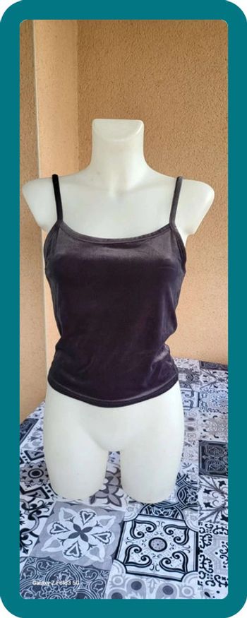 Débardeur Velours Soldé