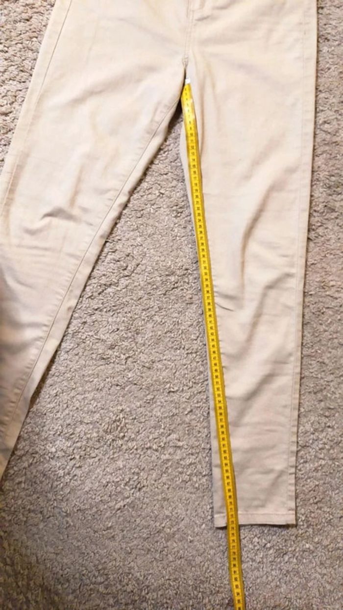 Jean Beige LH, femme, Taille 40 - photo numéro 7