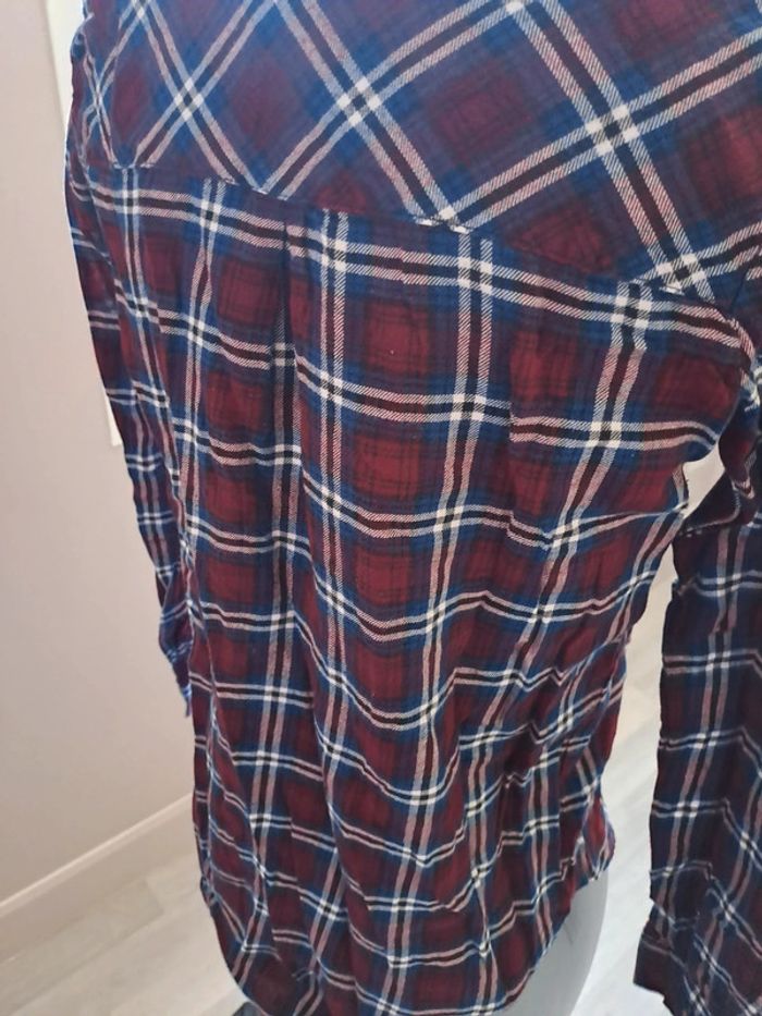 Chemise carreaux femme - photo numéro 2