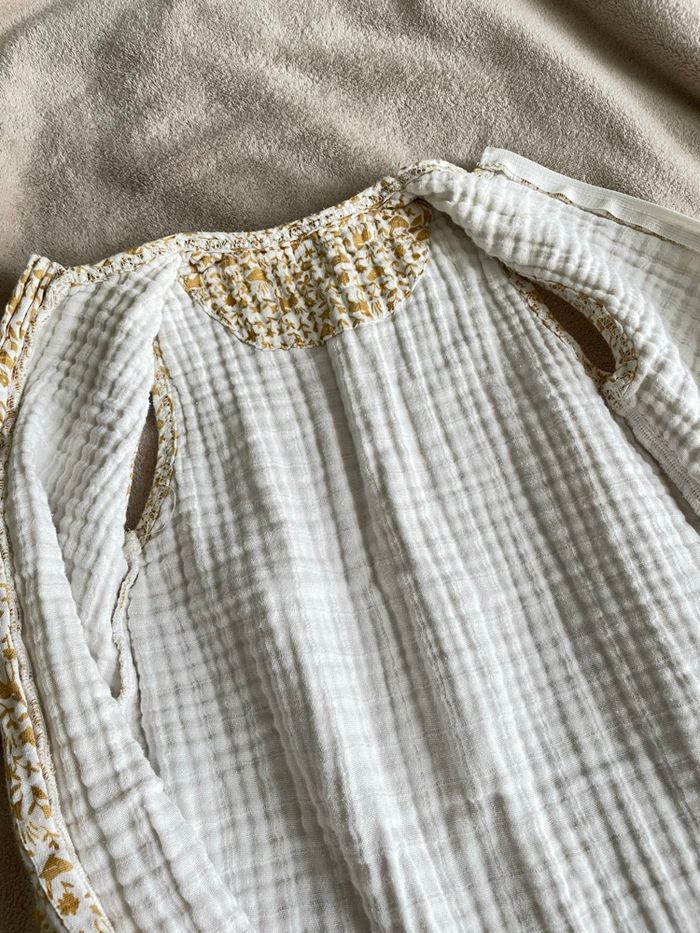 Gigoteuse Sauthon 0-6 mois été avec pochon - photo numéro 3