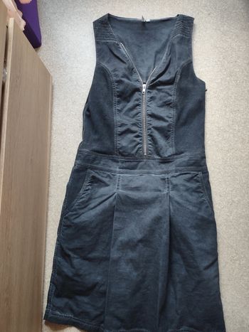 Robe style salopette effet jean enduit Et compagnie