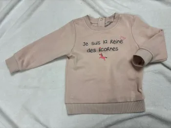 Pull « je suis la reine des licornes »